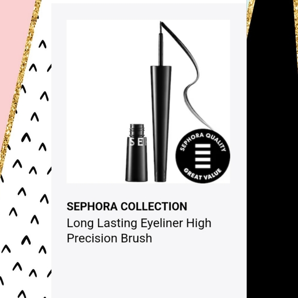 BN Sealed Sephora Collection Precision Brush Liquid Eyeliner - Picture 1 of 5